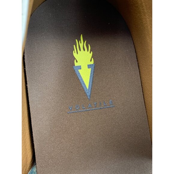 VOLATILE Women's Gainsbourg Wedge Sandal Size 11 Tan Suede MSRP 89.99 - Picture 11 of 11